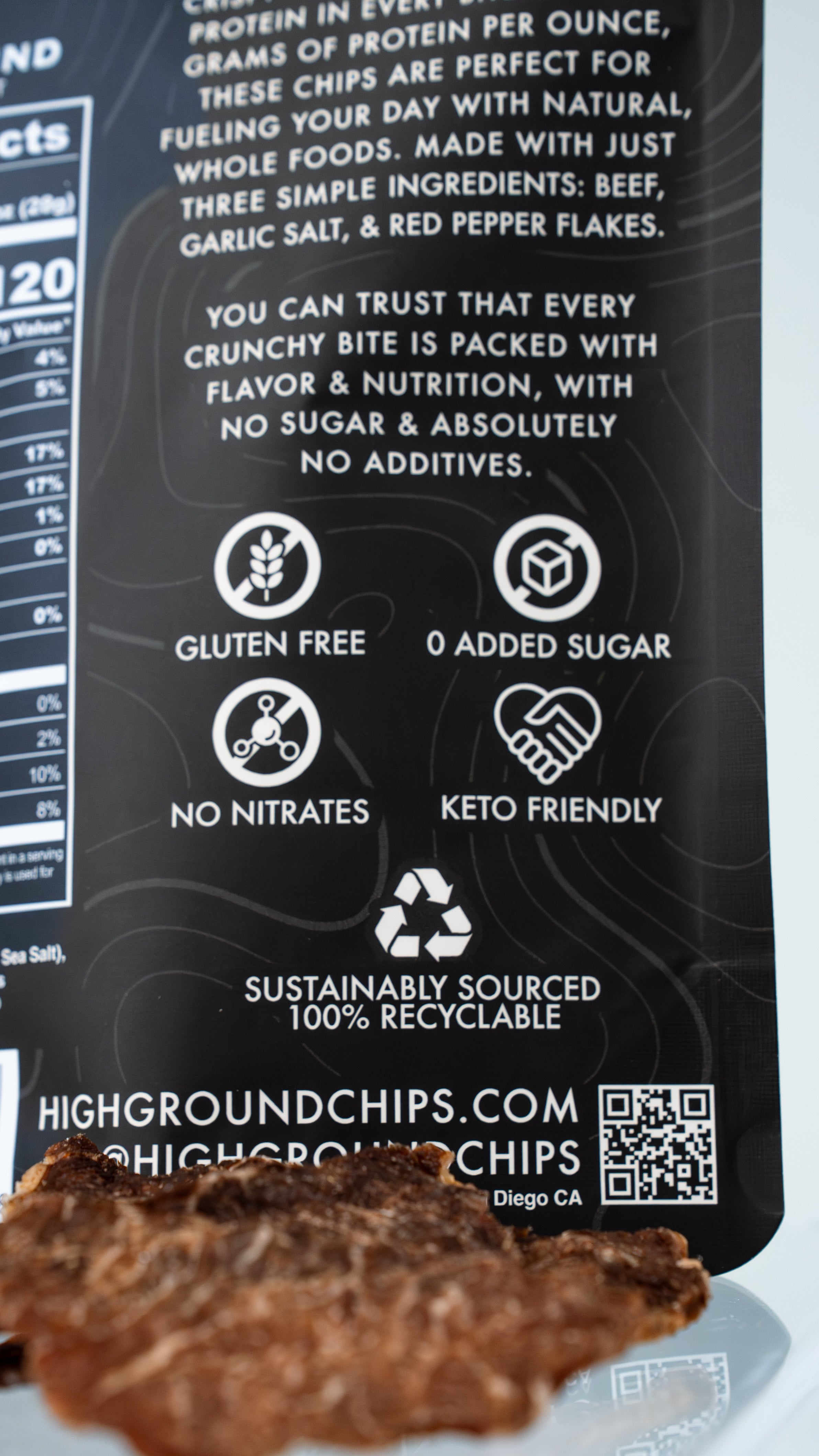 The Standard - Half Pound Box - Beef Chips